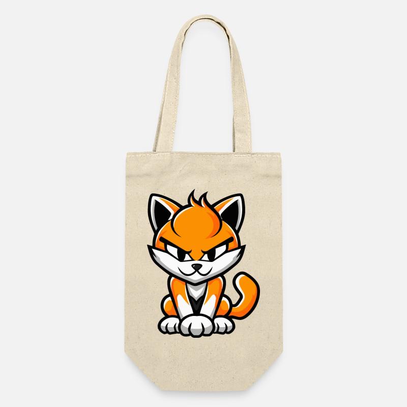 Bande dessinée Chat - Sac à bouteille - nature