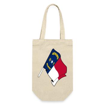 Drapeau de la Caroline du Nord - Sac à bouteille - nature - Devant