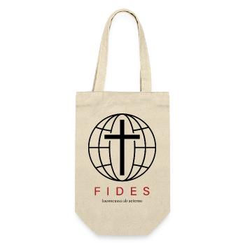 FIDES Cross of Jesus Faith Religion Jesus Christ - Gift Bag for Bottles - nature - Front