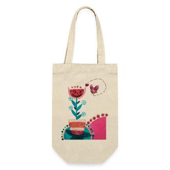 Colourful summer - Gift Bag for Bottles - nature - Front