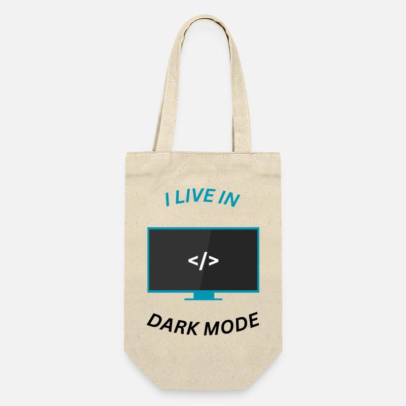 Programmierer Motivation Design - Geschenkbeutel für Flaschen - Natur