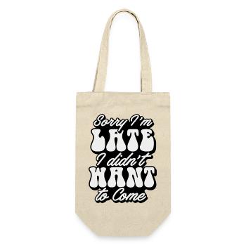 Humorous text design for casual style - Gift Bag for Bottles - nature - Front
