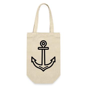Anchor - Gift Bag for Bottles - nature - Front