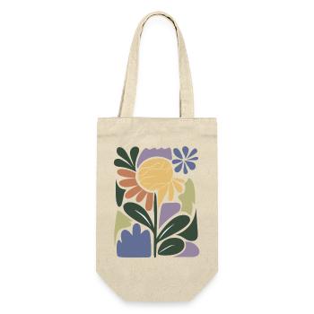 Colourful flower composition - Gift Bag for Bottles - nature - Front