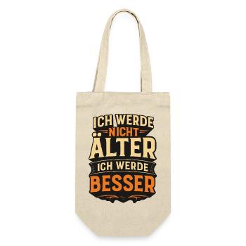 I'm not getting old, I'm getting better - Gift Bag for Bottles - nature - Front