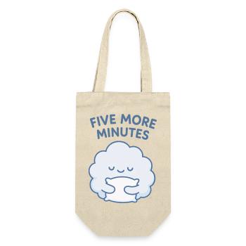 Five More Minutes Cloud Hug - Gift Bag for Bottles - nature - Front