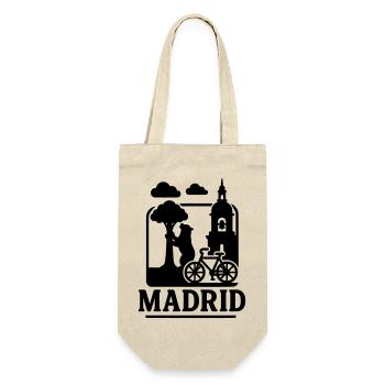 madrid wahrzeichen - Geschenkbeutel für Flaschen - Natur - Vorne