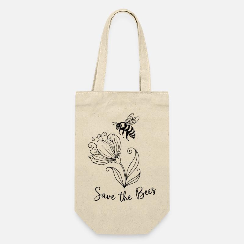 Sauvez les abeilles - Sac à bouteille - nature