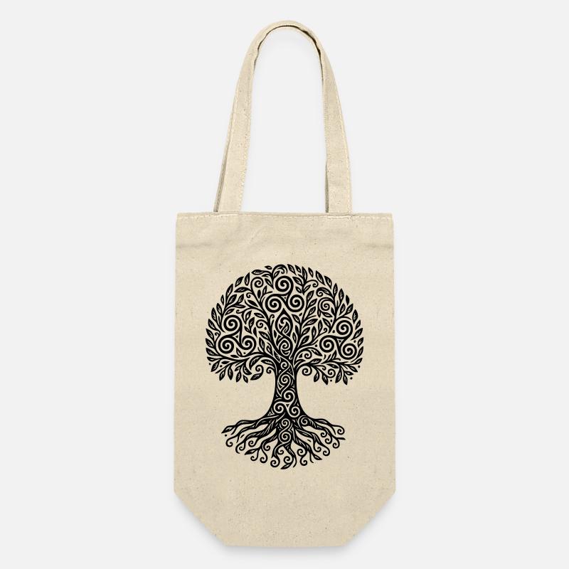 Arbre de Vie Triskel  - Sac à bouteille - nature