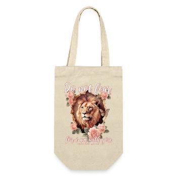 Leo Bible Verse Christian - Gift Bag for Bottles - nature - Front