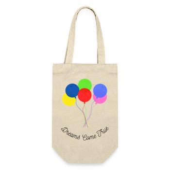 Colorful Balloons - Dreams Come True - Gift Bag for Bottles - nature - Front