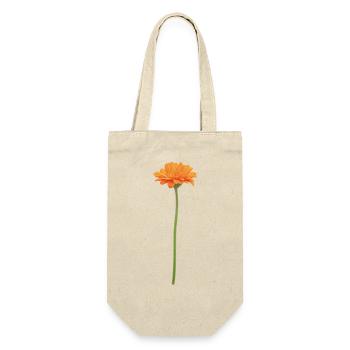 Orange Blossom on Stem - Gift Bag for Bottles - nature - Front