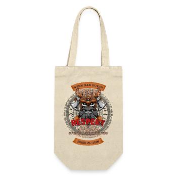 If you are guided by values such as respect - Gift Bag for Bottles - nature - Front