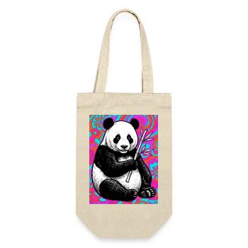 panda - Sac à bouteille - nature - Devant