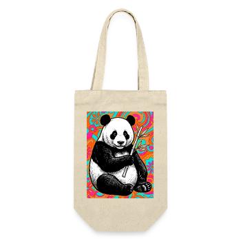 panda - Sac à bouteille - nature - Devant