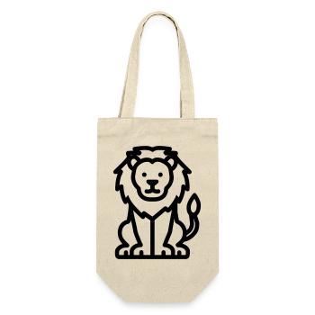 lion - Sac à bouteille - nature - Devant