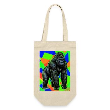 gorilla - Gift Bag for Bottles - nature - Front