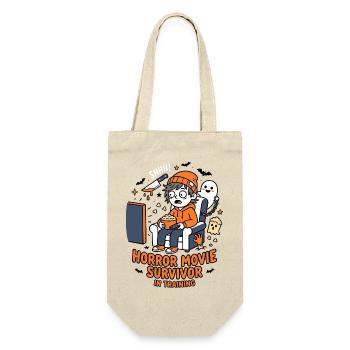 Horror Movie Survivor Training Humor - Gift Bag for Bottles - nature - Front