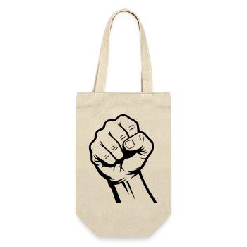 Fist - Gift Bag for Bottles - nature - Front