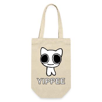 Yippee Autism Cat - Gift Bag for Bottles - nature - Front