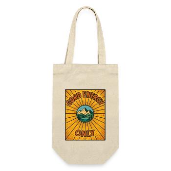 Good energy only mountain scenery - Gift Bag for Bottles - nature - Front