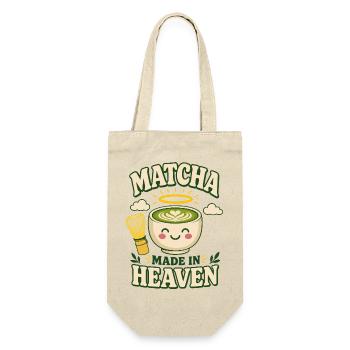 Matcha Made in Heaven - Gift Bag for Bottles - nature - Front