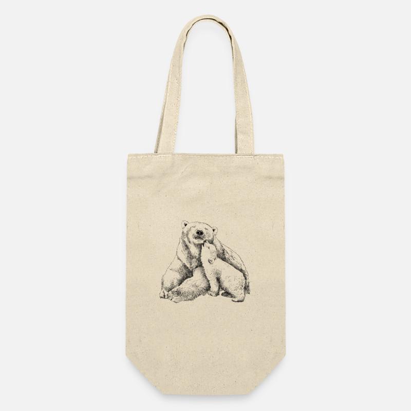 Icebear - Sac à bouteille - nature
