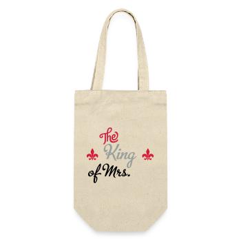 wedding - Gift Bag for Bottles - nature - Front