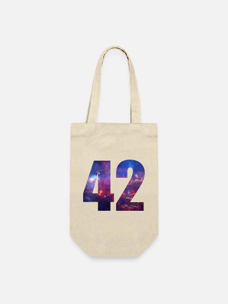 42 - Geschenkbeutel für Flaschen - Natur