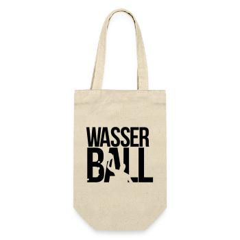 wasserball - Geschenkbeutel für Flaschen - Natur - Vorne
