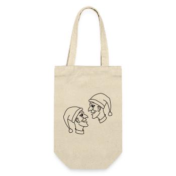 poupée - Sac à bouteille - nature - Devant