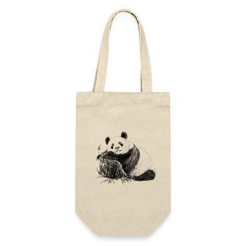 Panda - Gift Bag for Bottles - nature - Front