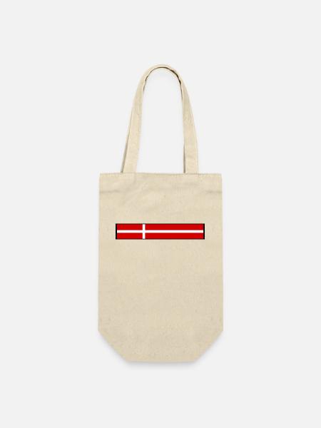 Drapeau du Danemark - Sac à bouteille - nature