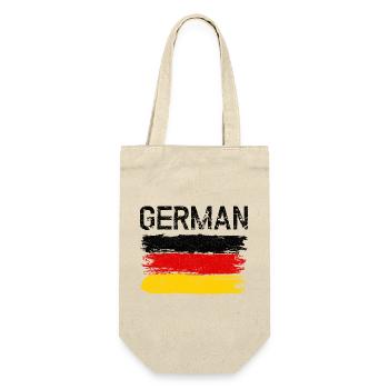 German Flag Brushstroke - Gift Bag for Bottles - nature - Front