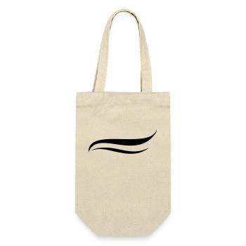 Curved lines decor - Gift Bag for Bottles - nature - Front