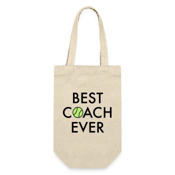 Best coach ever - Gift Bag for Bottles - nature - Front