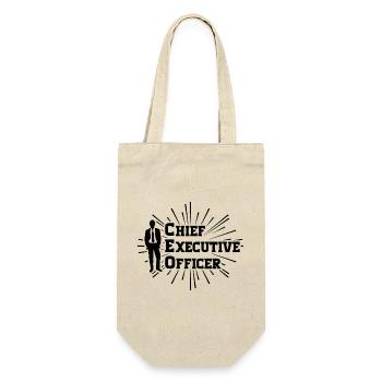 PDG - Chief Executive Officer - Sac à bouteille - nature - Devant