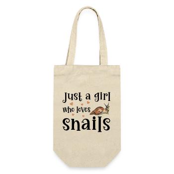 Snail snails - Gift Bag for Bottles - nature - Front