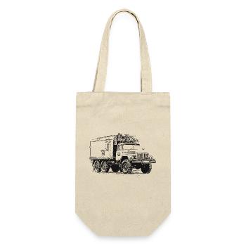 ZIL 131 KO - Gift Bag for Bottles - nature - Front