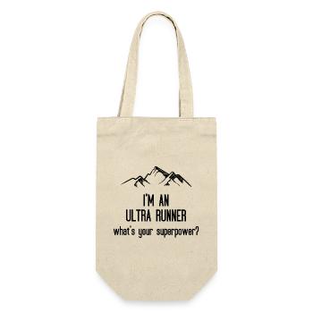 Je suis un ultra coureur - Quel est votre superpouvoir - Sac à bouteille - nature - Devant