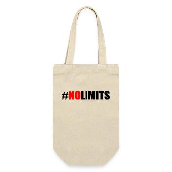 No limits - Gift Bag for Bottles - nature - Front
