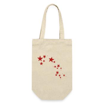 NEW Stars, Stars, And More Stars! (Red) - Gift Bag for Bottles - nature - Front