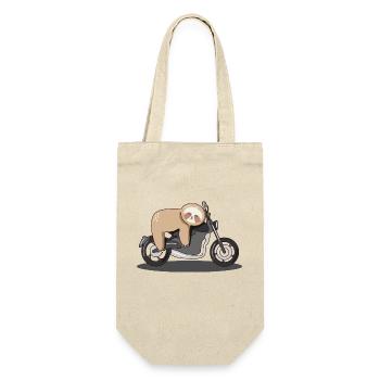 Paresse, moto, moto, chill - Sac à bouteille - nature - Devant