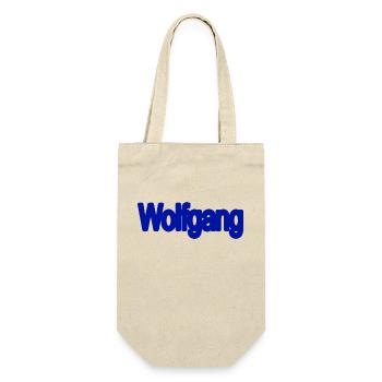 Wolfgang - Geschenkbeutel für Flaschen - Natur - Vorne