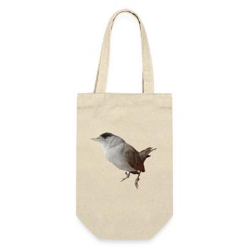 Casquette noire mâle - Sac à bouteille - nature - Devant