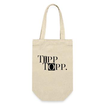 TippTopp - Geschenkbeutel für Flaschen - Natur - Vorne