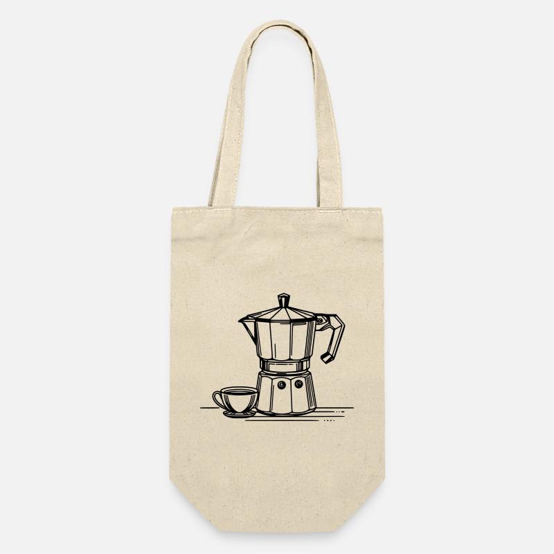 Bialetti - Geschenkbeutel für Flaschen - Natur