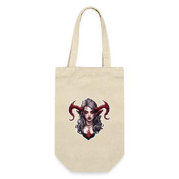 diabolical woman / blood / gothic / heavy metal - Gift Bag for Bottles - nature - Front