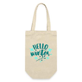 Bonjour l’hiver - Sac à bouteille - nature - Devant