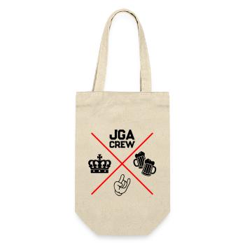 Jga Crew Bachelor Party Saying - Gift Bag for Bottles - nature - Front